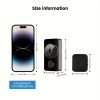 1pc smart wireless doorbell, smart 2.4G WIFI video doorbell, Tuya APP smart system control, two-way intercom, night vision function, video call, home